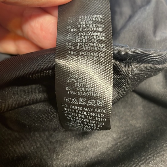 ASOS Black high waisted swim bottom - Picture 5 of 5